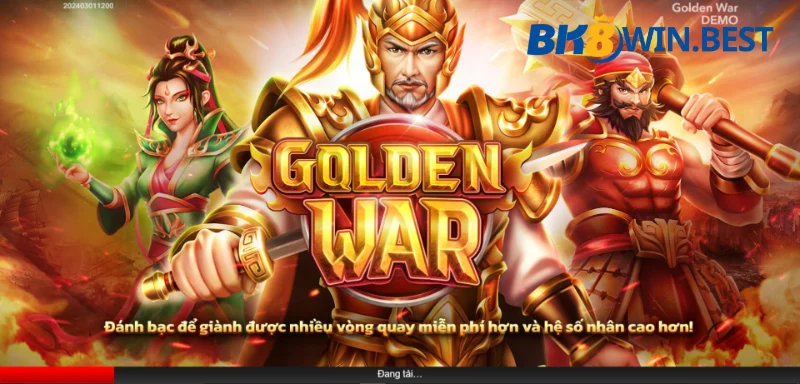 Giới thiệu game slot Chiến tranh vàng BK8